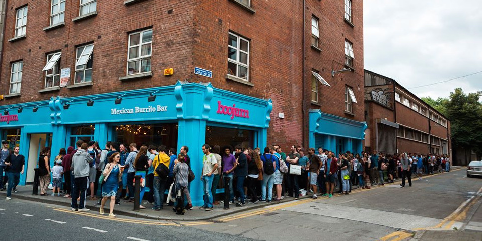 Queue outside Boojum