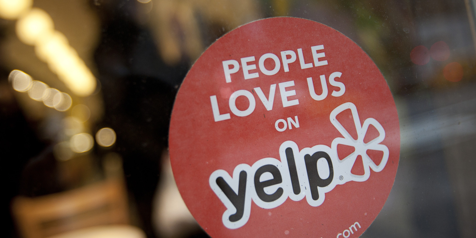 Yelp Sticker